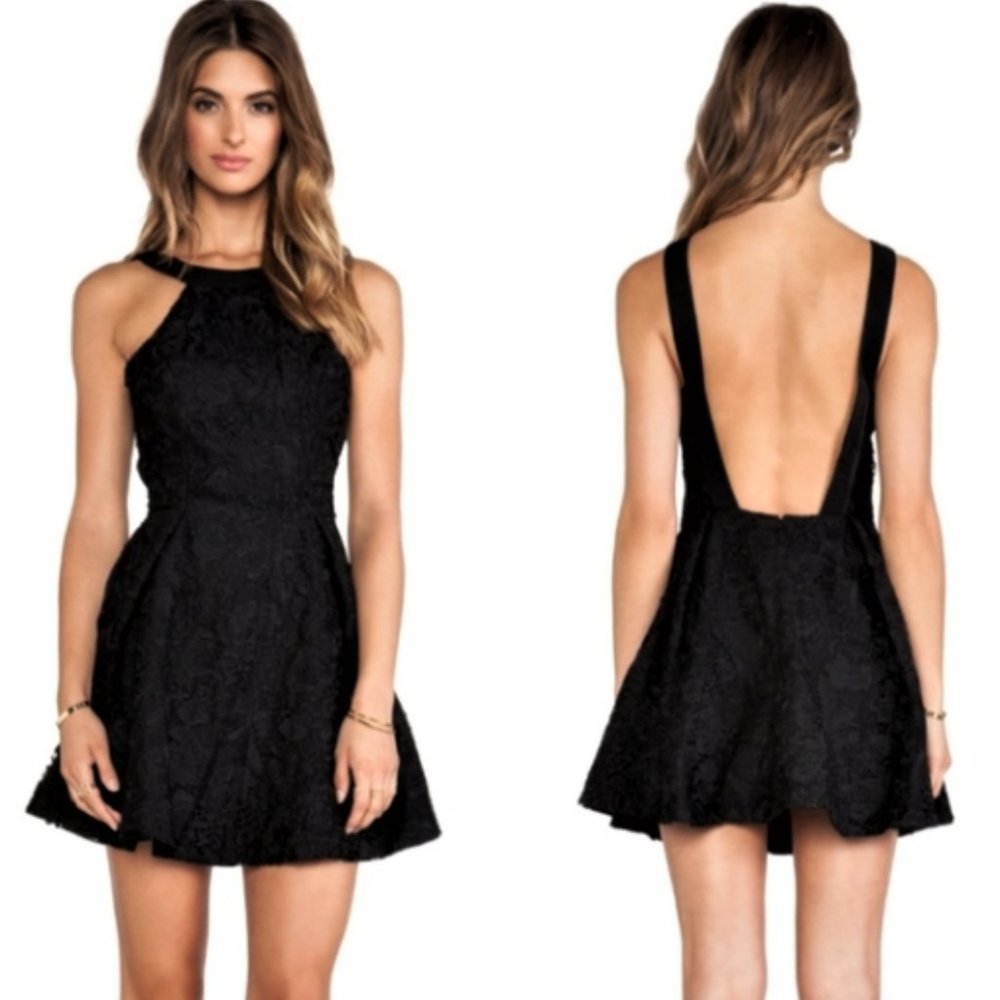 Keepsake take it all back lace LBD dress